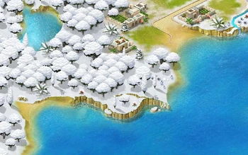 Winter Town levels 20 through 48 (South West)