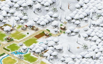 Winter Town levels 10 through 14 (North East)