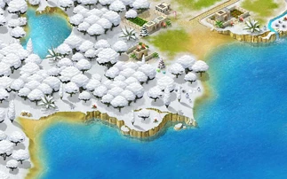 Christmas Town levels 15 through 19 (South West)