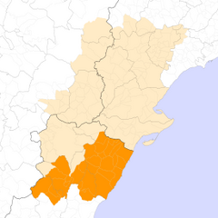 Localització del Maestrat