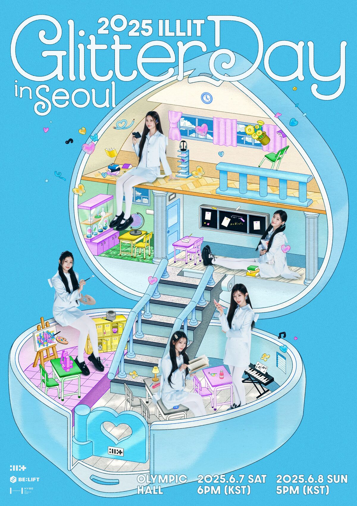 ILLIT ソウル　Glitter Day in Seoul ファンミFCトレカ ILLIT Glitter Day in ソウルコン トレーディングカード トレカ
