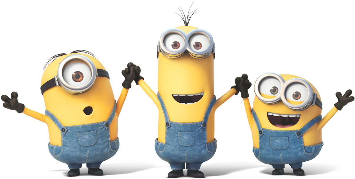 Illumination Entertainment Minions Mini Bob, Kevin, & Stuart Minion Stickers