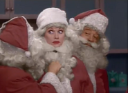 Lucy Ethel and Santa