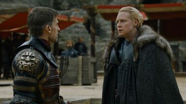 Brienne parla con Jaime S7