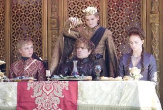 Joffrey e Tyrion vino