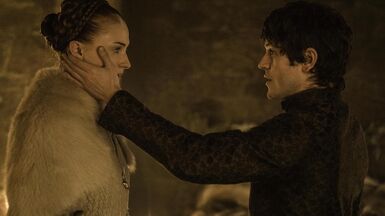 Ramsay e Sansa notte di nozze