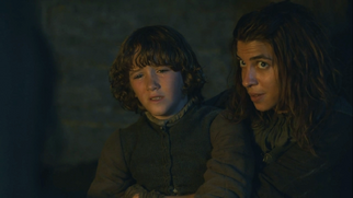 Rickon e Osha S3