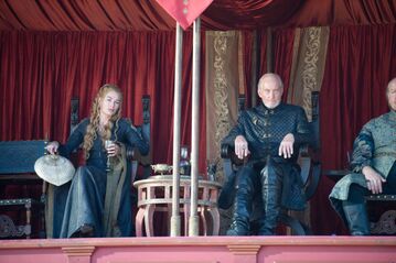 Cersei e Tywin processo per combattimento