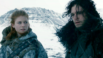 Jon snow and ygritte 2x03