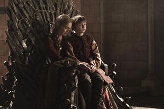 Cersei e Tommen Trono di Spade