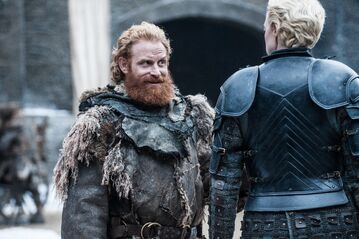 Tormund corteggia Brienne