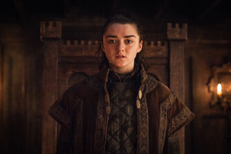 Arya dopo aver ucciso i Frey