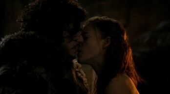 Jon snow and ygritte 3x07