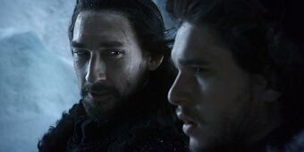 Jon snow e benjen 1x04