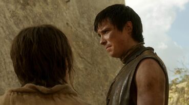 Arya e Gendry S1E10