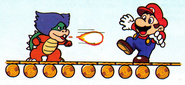 Ludwig vs. Mario in Super Mario World