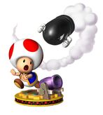 Toad about to die in Mario Party 5