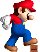 Mega Mario in New Super Mario Bros.