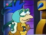 Cheatsy Koopa in the Super Mario Bros. 3 TV show
