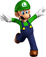 Luigi in New Super Mario Bros.