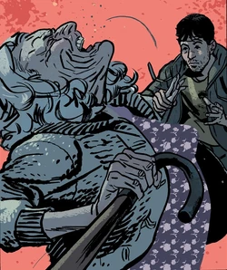 Kyle learns his touch pains those who are possessed.