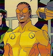 Bulletproof as a member of the Guardians of the Globe