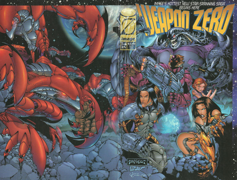 Weapon Zero #4 T-1 October 1995 Image Comics