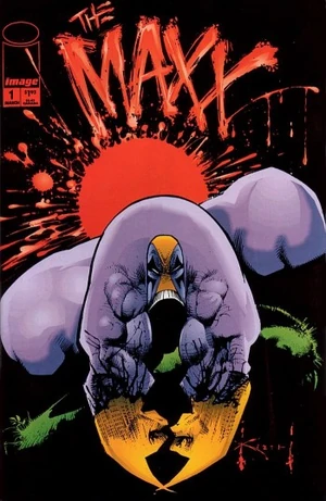 The Maxx #1, illustrated by Sam Kieth.