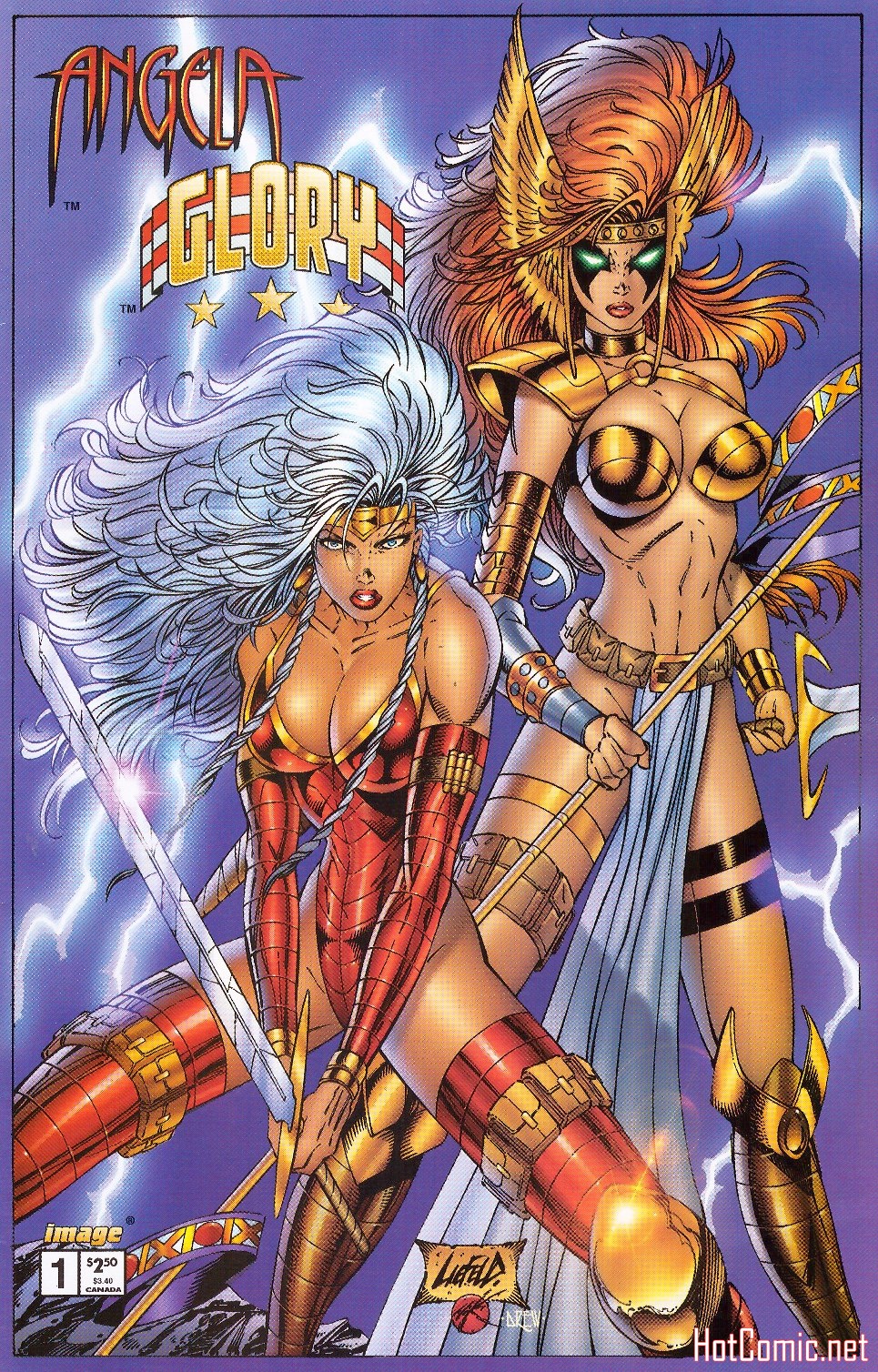 Angela Glory Rage of Angels #1 by Image comics – Spartan Comics