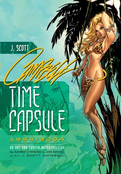 Cover for the J. Scott Campbell: Time Capsule HC Vol 1 Trade Paperback