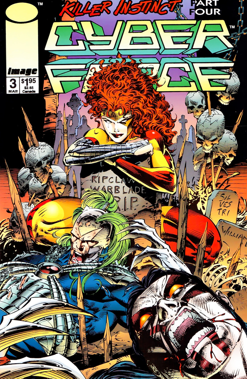 Image 1993 Cyber Force #3 Limited Series