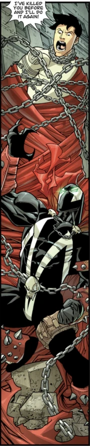 Viltrumincible fighting Hellspawn.