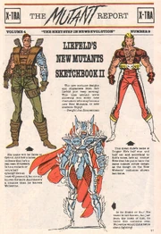 Cougar appearance in Marvel Age #82 (December 1989)