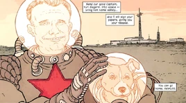 Yuri Gagarin Laika 001