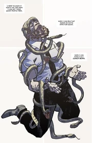  prepares to hunt his next victim in God's name.