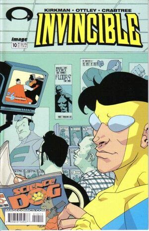 invincible,comic,robert kirkman,city,image  comics,cover,superheroes,guardians of the globe,mark grayson,nolan  grayson,omni man,atom eve | Poster