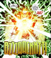 Powerplex attempts to kill Mark only to succeed in killing his family instead.