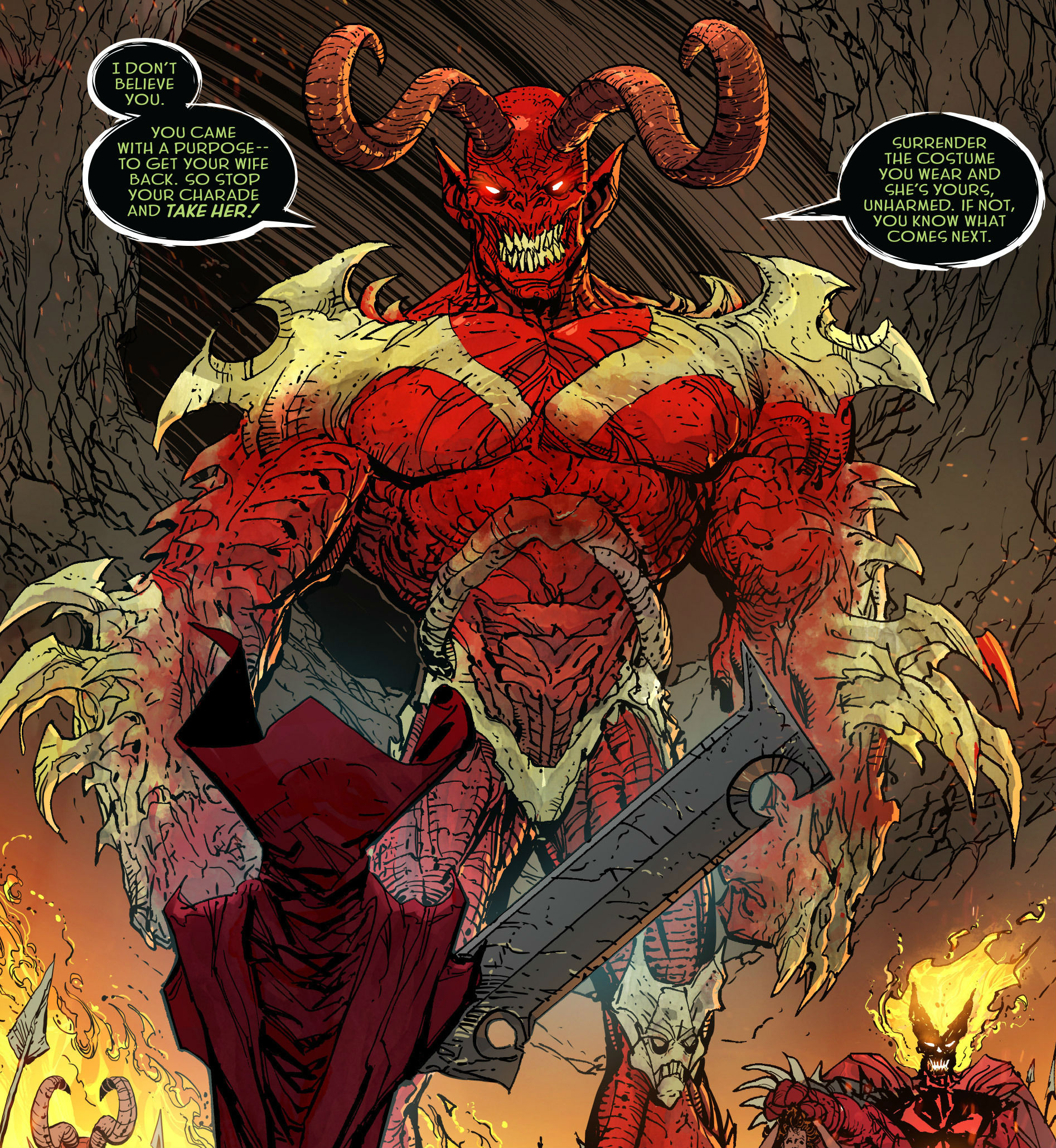 spawn vs satan