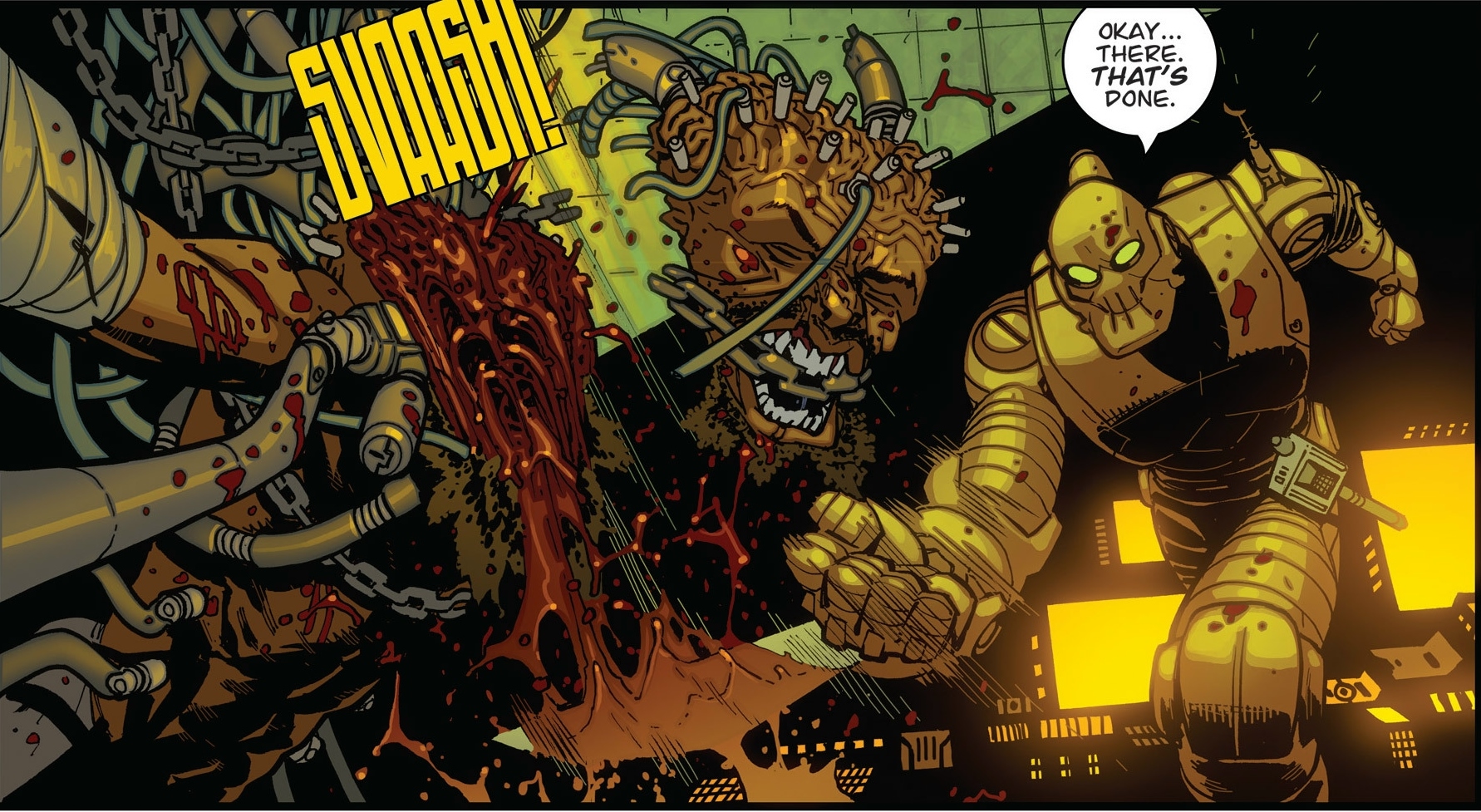 Invincible #108  Rex Robot Betrays Invincible 