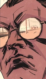  watches closely as  takes his daughter away.