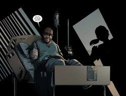 Eliot discovers he's missing his arms and legs