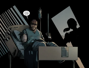  wakes up to discover his arms and legs are gone.