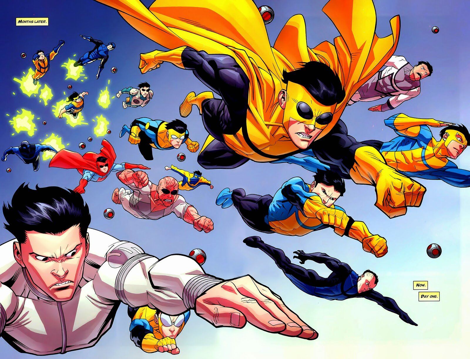 Invencível (Mark Grayson)  Invincible comic, Cartoon character design,  Comic book characters