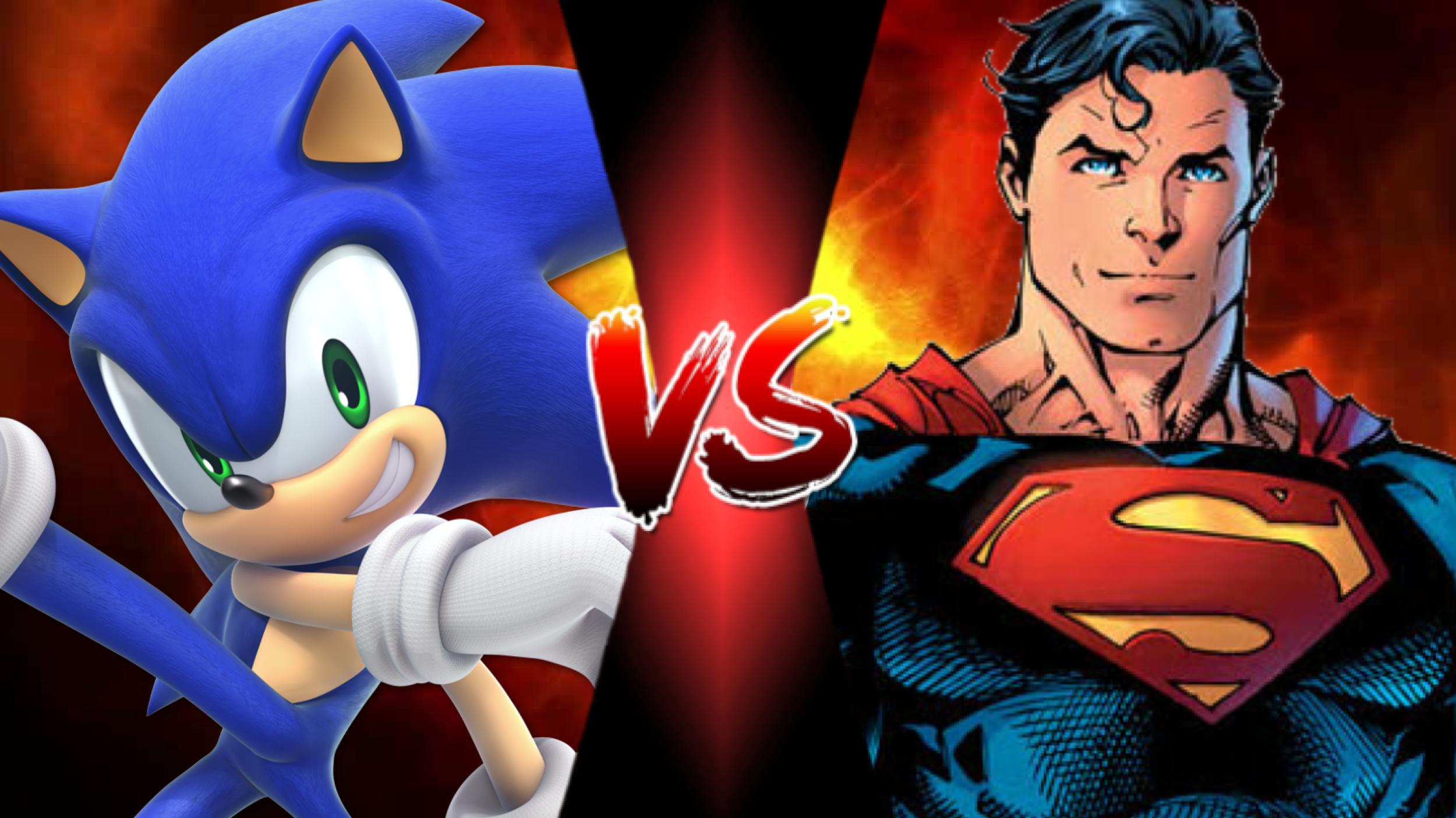 Darkspine Sonic vs Superman - Battles - Comic Vine