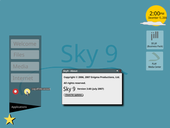 Sky 9 operating system