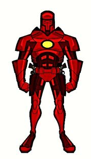 Red Armored Man