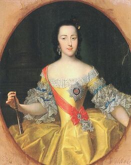 Catherine the Great, 1745