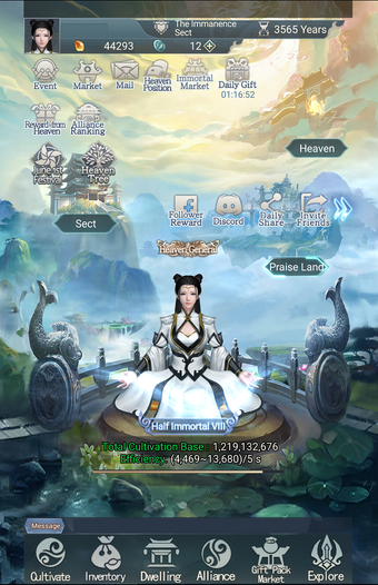 Immortal Taoists - 🎉🎉【 Anniversary Announcement】🎉🎉 Thank you for the  long-term support and love of the immortal taoists game, the cultivation  continent is about to usher in the 1st anniversary of the