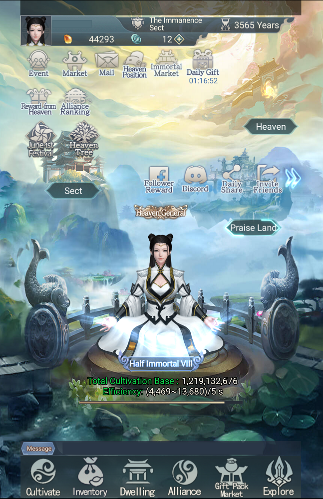 GODDESS COLLECTION COMPLETED - Idle Immortal Taoists - #4 