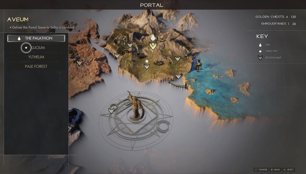 How to unlock fast travel in Immortals of Aveum: Main Portal location